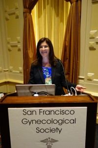 Erica Weiss, MD addresses the San Francisco GYN Society on “Transgender Health for the Gynecologist”