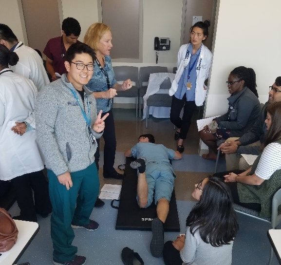 Group breakout session at Academic Half Day